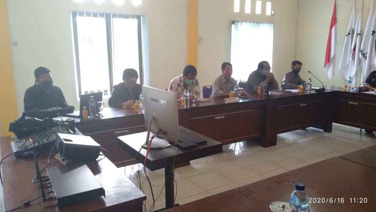 [16-06-2020] Rapat Koordinasi dengan Bawaslu Kabupaten Katingan