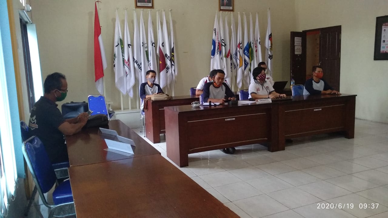 [19-06-2020] Rakor Persiapan Pemilihan Gubernur dan Wakil Gubernur Kalimantan Tengah Tahun 2020