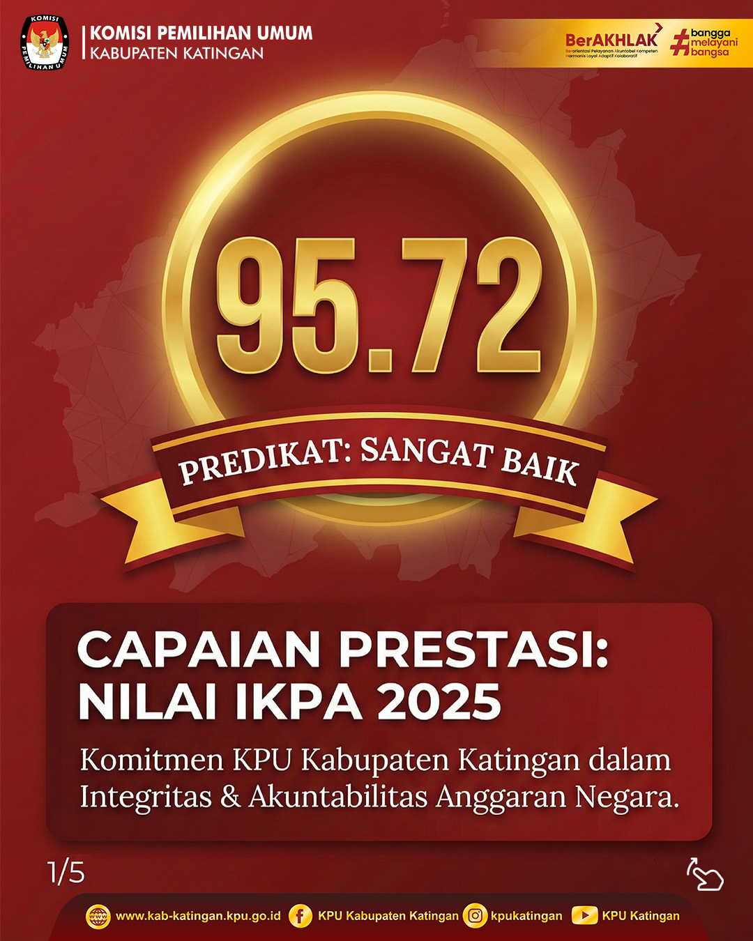 kami berhasil meraih nilai IKPA