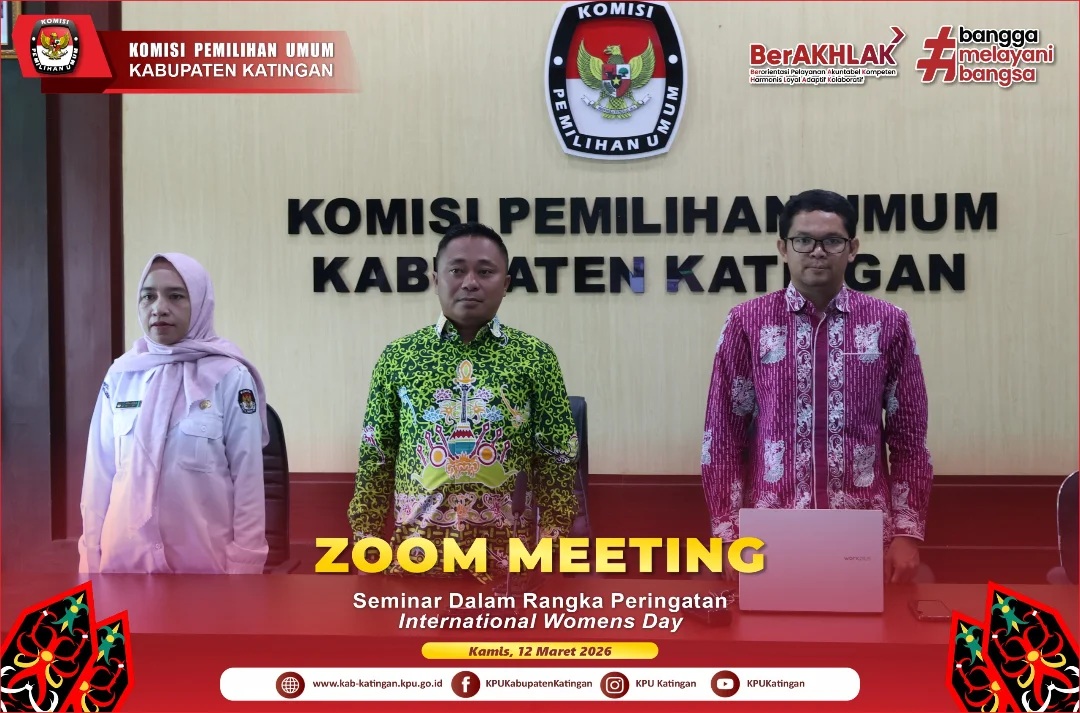 Zoom Meet Seminar International Women Day, 12 Maret 2026