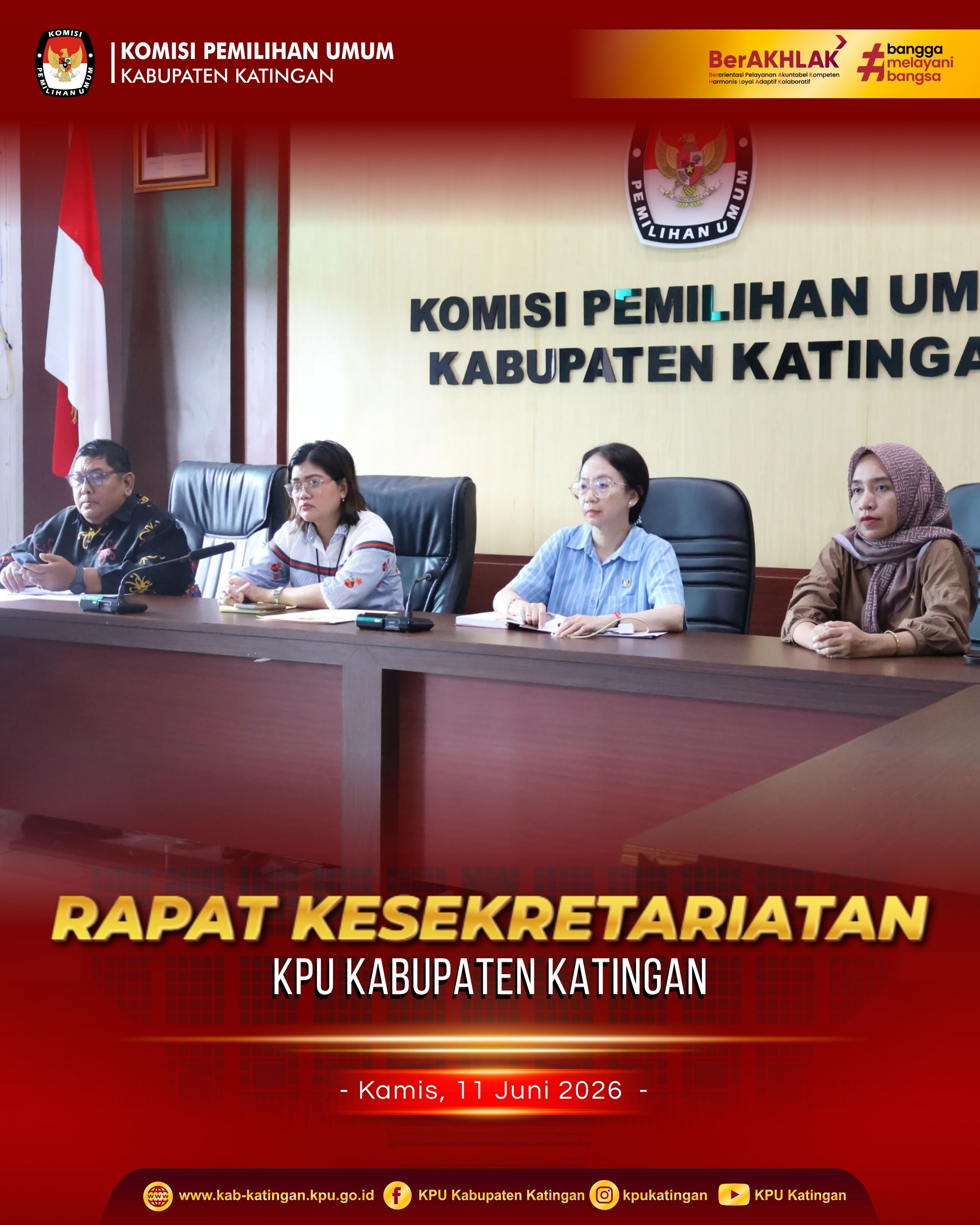 Zoom Meet Rapat Kesekretariatan