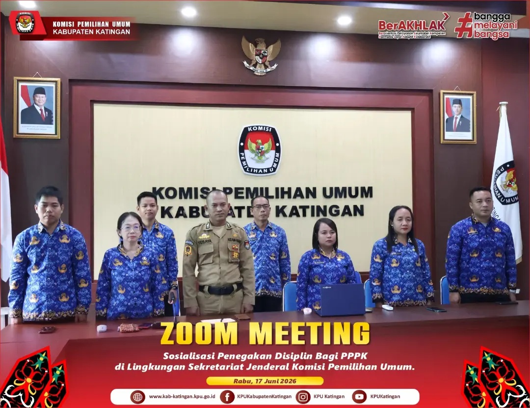 Zoom Meet Sosialisasi Disiplin PPPK