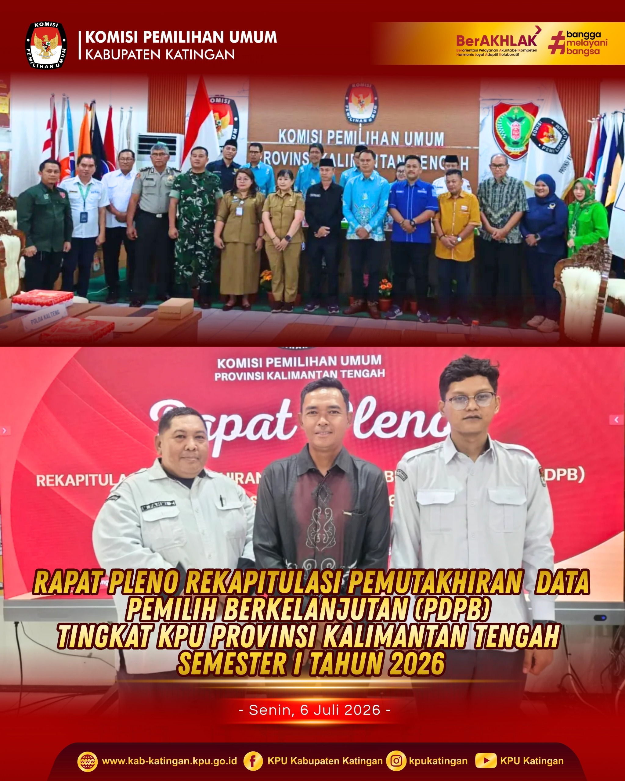Rapat Pleno PDPB Tingkat Provinsi Kalimantan Tengah