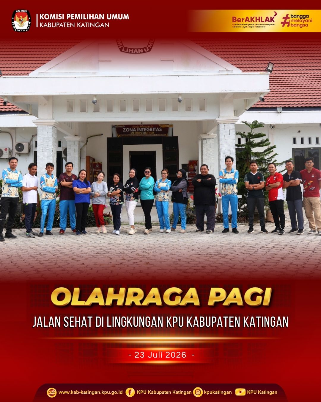 Olahraga Pagi Jalan Santai