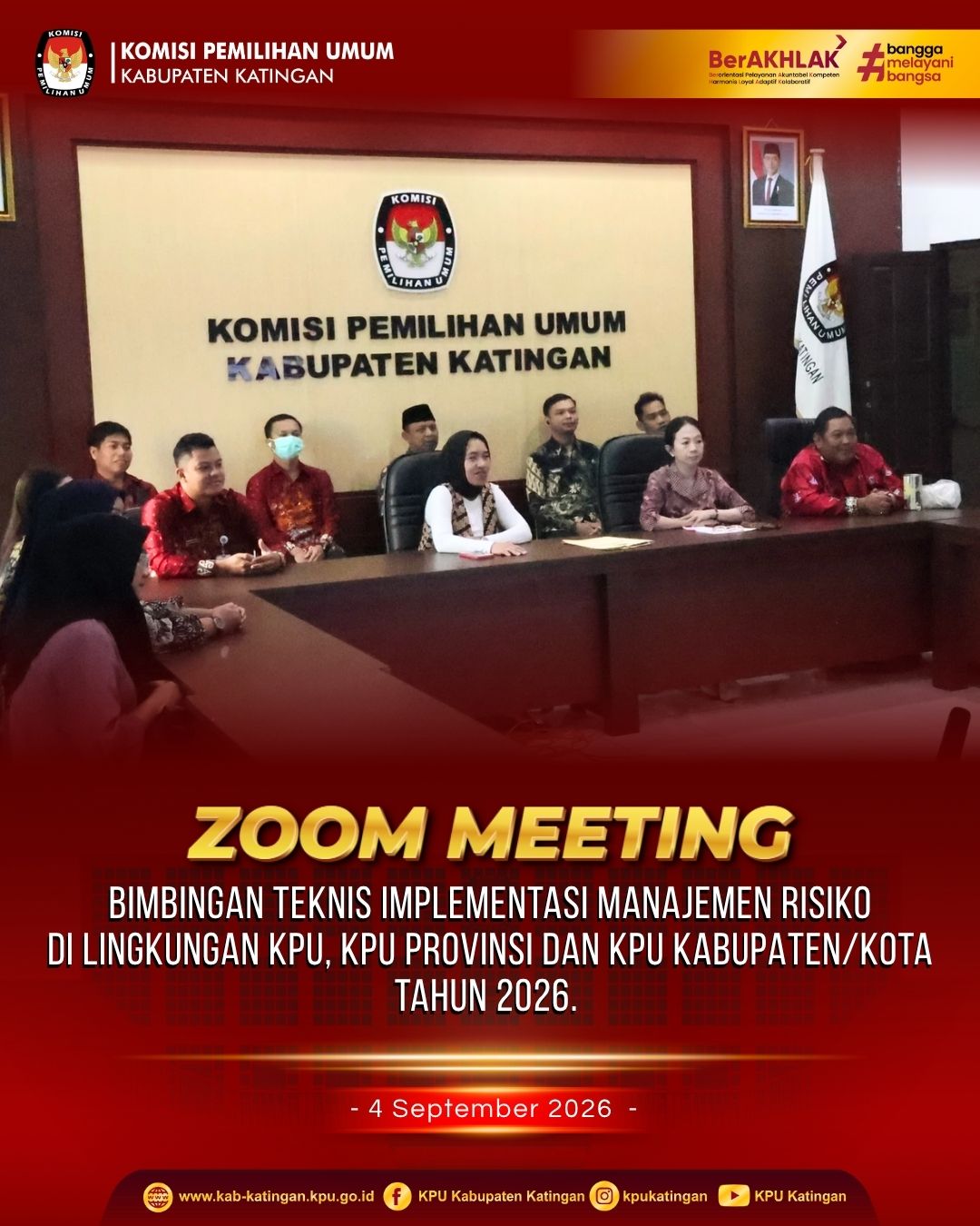 Zoom Meet Manajemen Resiko