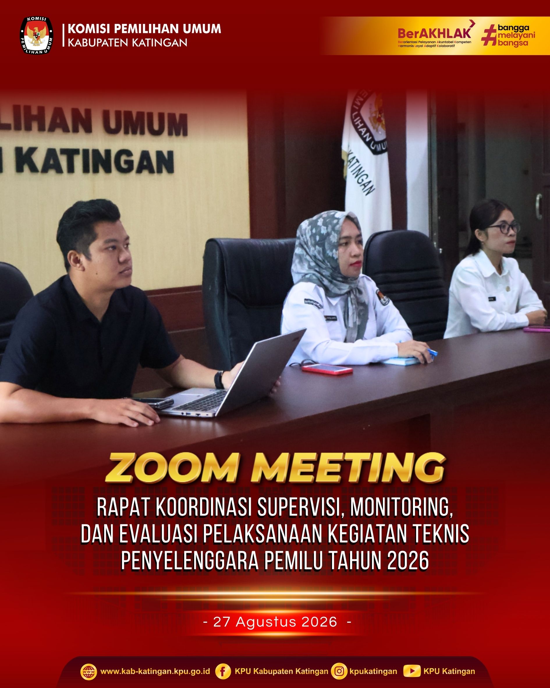Rakor Supervisi, Monitoring dan Evaluasi Pelaksanaan Kegiatan Teknis