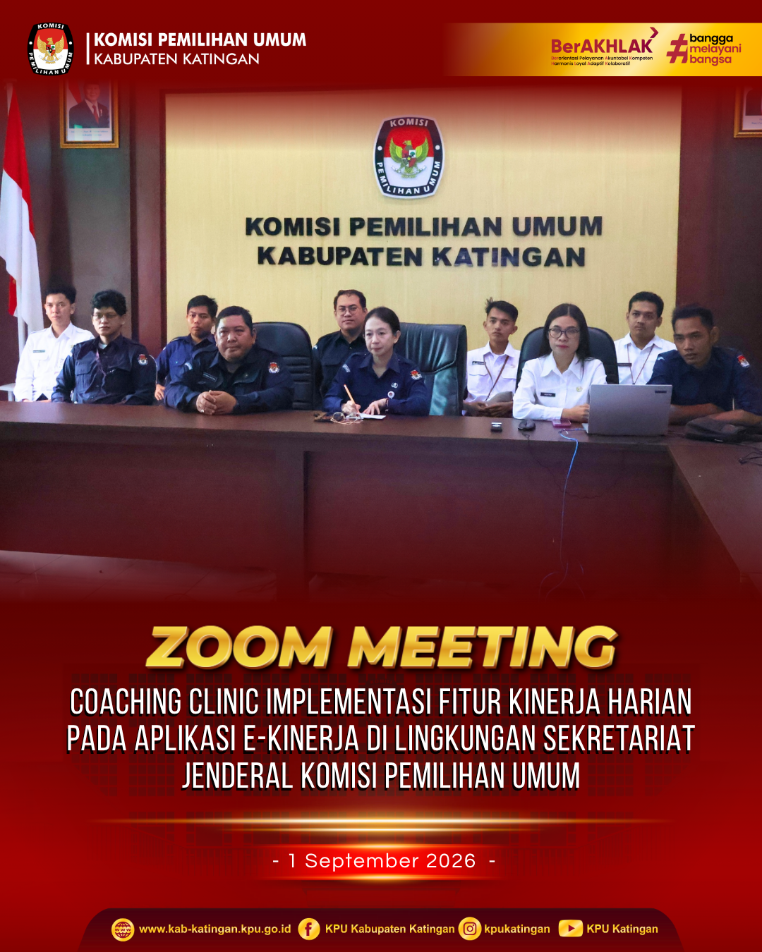 Zoom Meet Coaching E-Kinerja